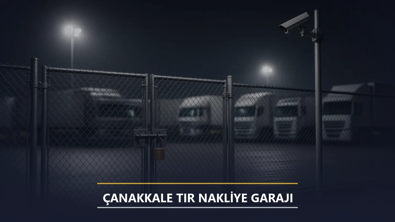 Çanakkale Tır Nakliye Garajı
