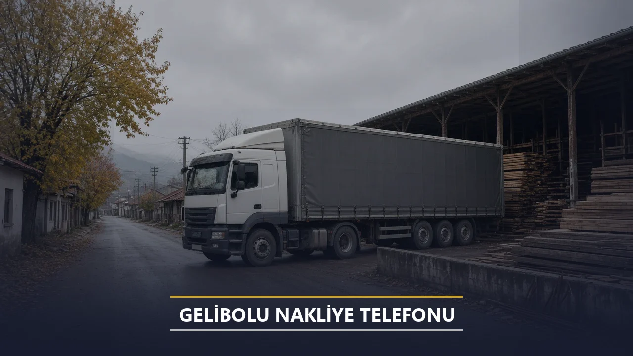 Gelibolu Nakliye Telefonu
