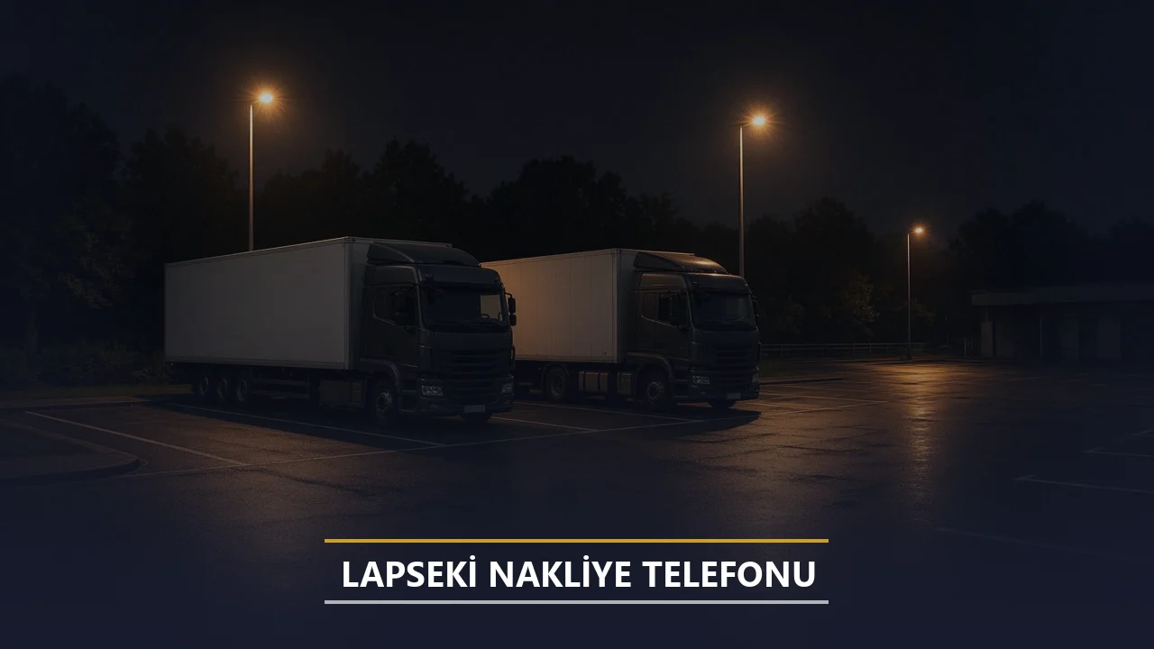 Lapseki Nakliye Telefonu